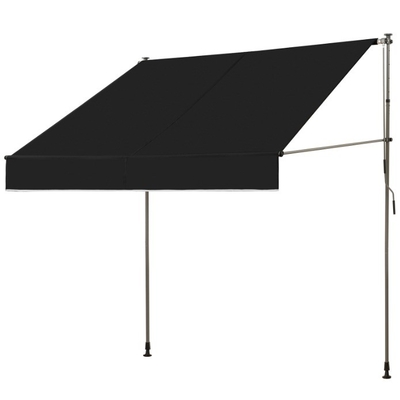 Operação manual Balcão de grampos Telhado de 300 cm de largura com manivela manual e altura ajustável