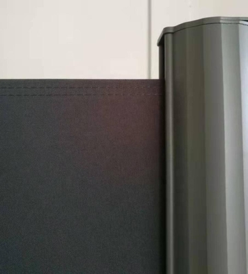 Material de vela de poliéster para exterior, sombra lateral, vedação de privacidade com toldo lateral retrátil