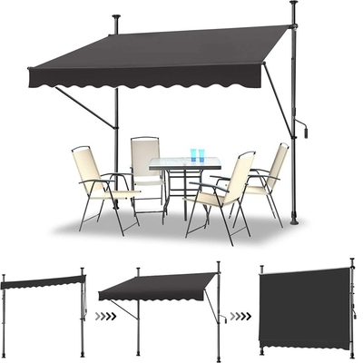 QF-CW Tolos de altura ajustável para protecção solar 150/250/300 cm Largura 300*120 cm