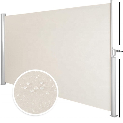 Patio Awnings Privacy Screen Shade Terraço Painel Retrátil Lado Auvent Lateral Escamotable