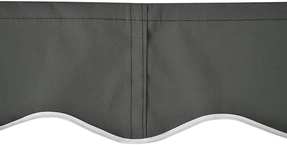 300*200CM Manopla de manivela manual Área de proteção solar à prova d'água para janelas de varanda