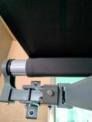 Material de vela Telhado retrátil de poliéster para pátio, varanda, cobertura UV resistente à água