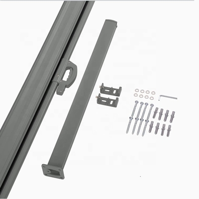 Telhado lateral retrátil e divisor de privacidade à prova d'água para terraço de jardim exterior