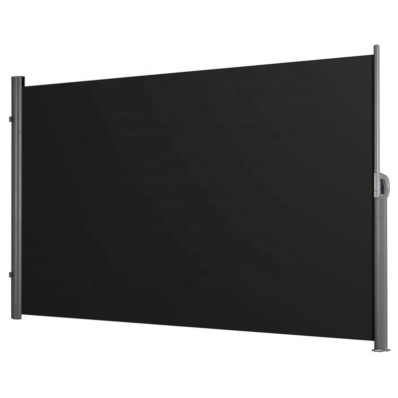 Marquês lateral bege Extensível 160/180/200x300 cm para Balcão Terraço Jardim Opaco Roller lateral paraibano paraibano